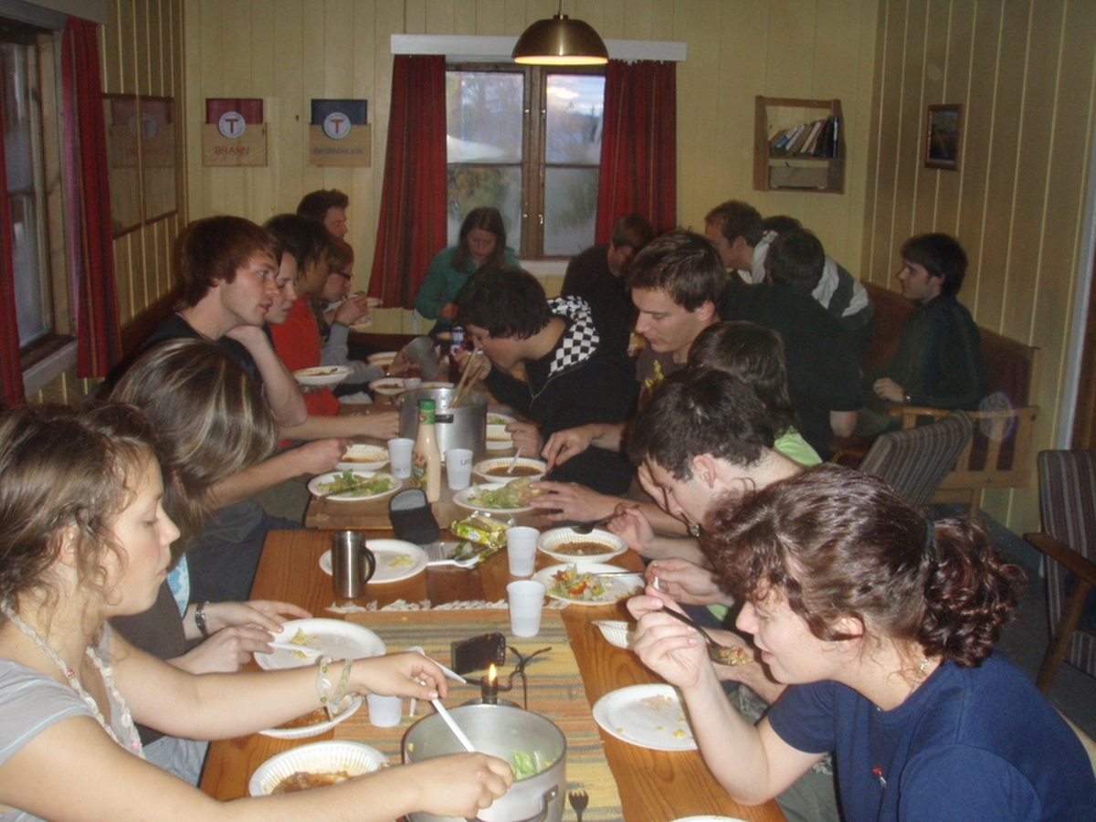 Middag første kveld