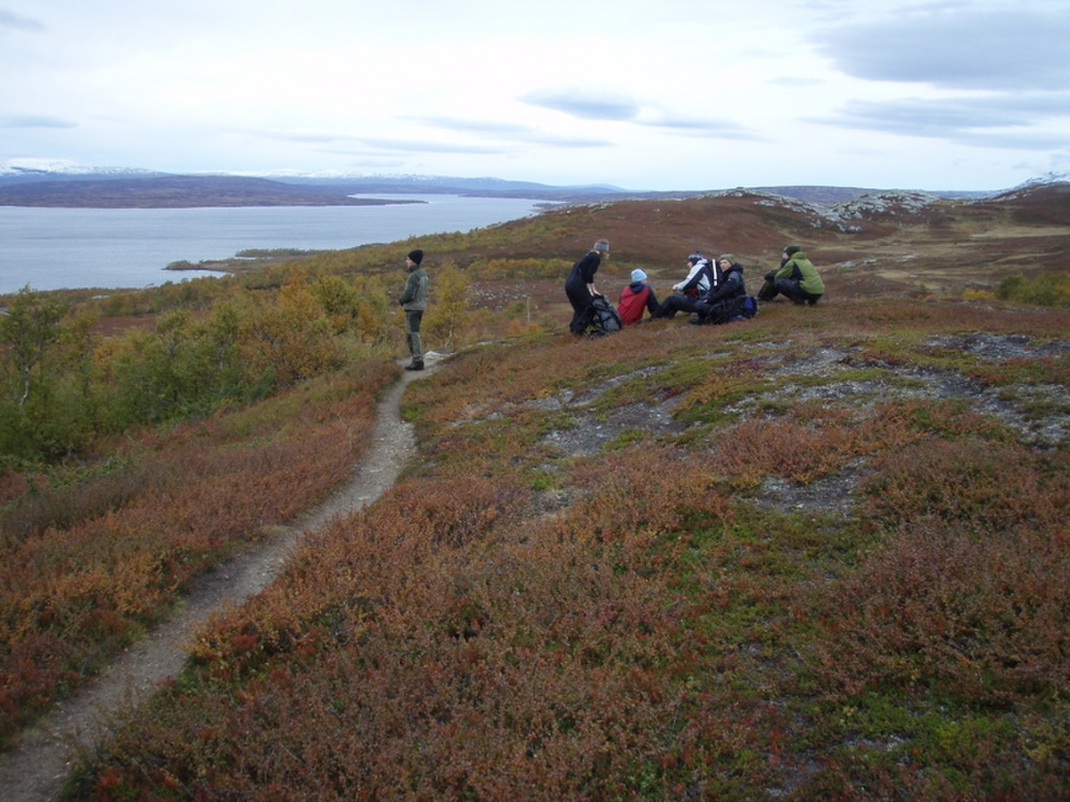 Ei siste pause før vi er nede igjen