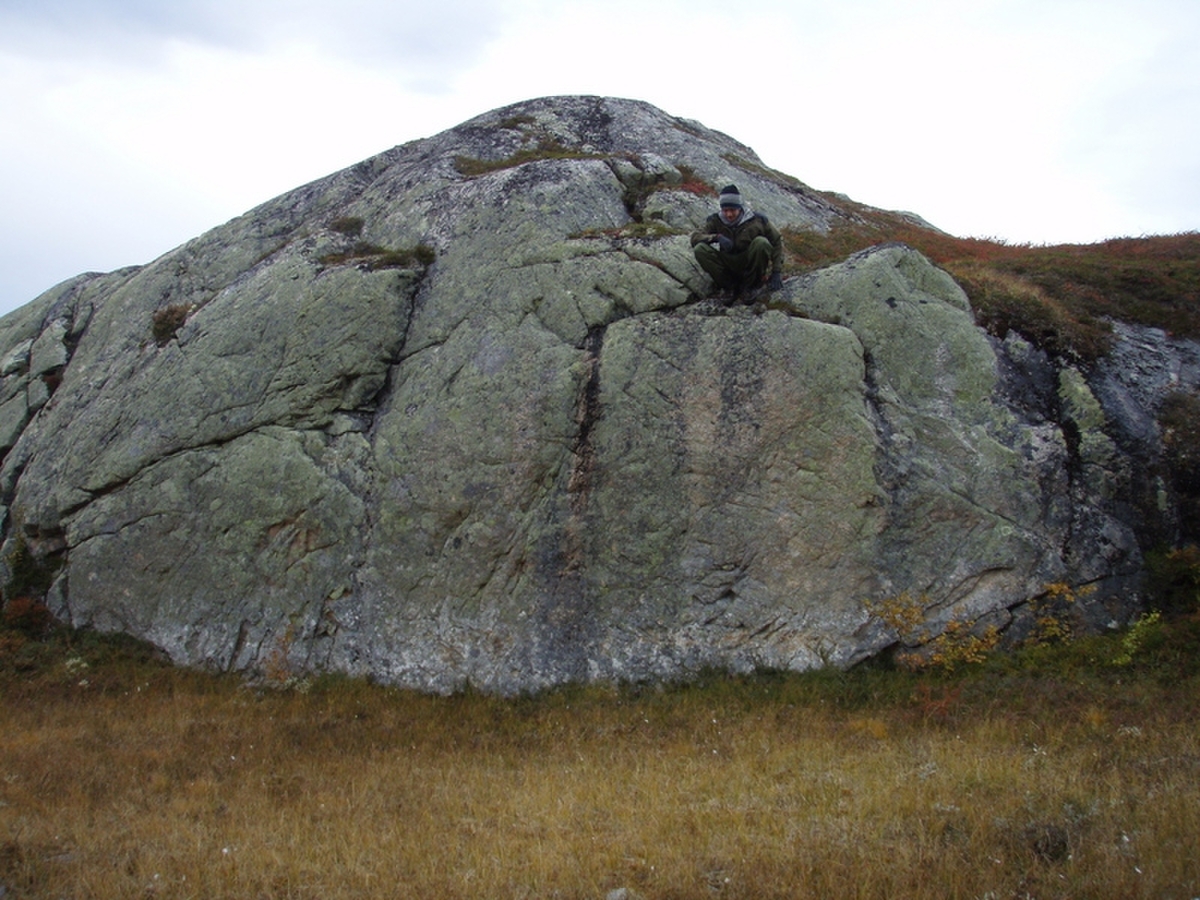 Runar: Jeg har en idé, er du med? 
Audun: Ja!
Litt senere:
Runar: Ikke hopp, da må jeg og hoppe!