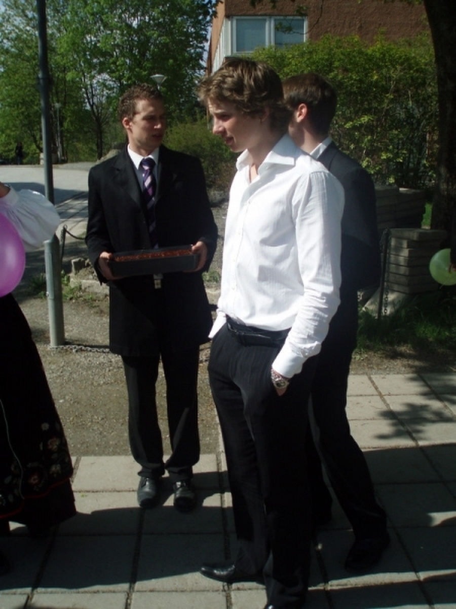 ..og Andreas med mer kake!